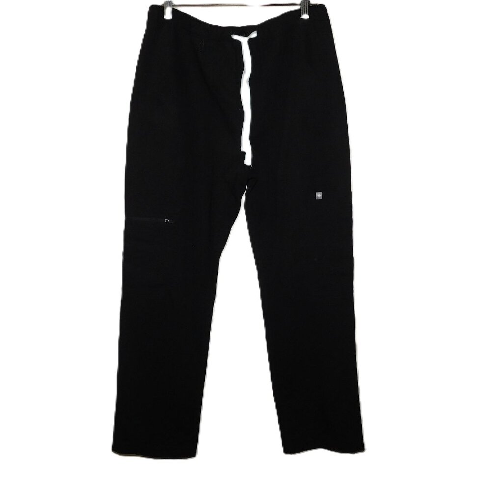 Figs Technical Collection Black Scrub Pants Size Small